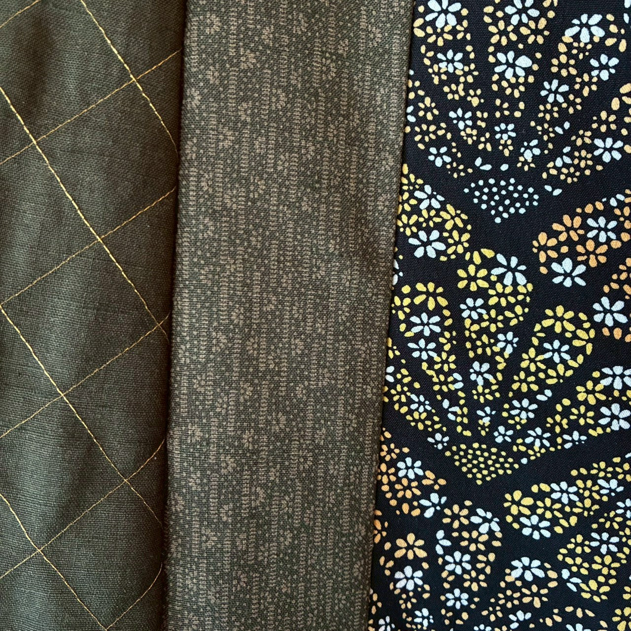 roi Kimono Mix Long Skirt | Reconstructed Japanese Fabric | Women | One-of-a-Kind | OLD FLIP