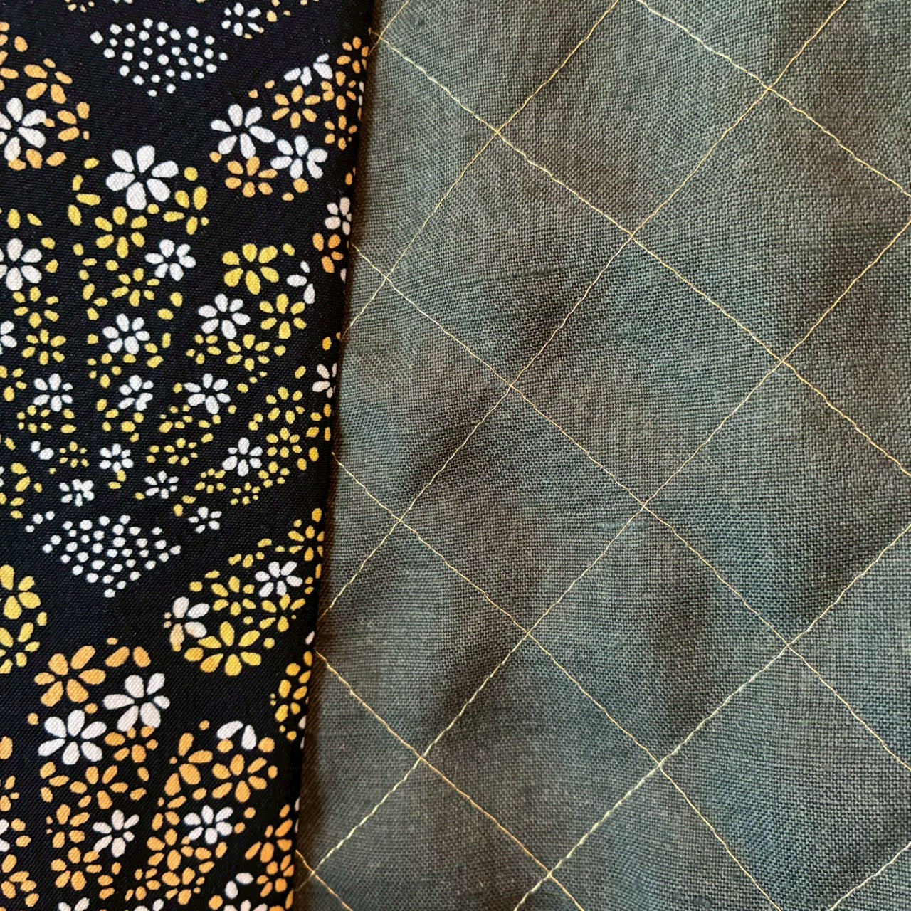 roi Kimono Mix Long Skirt | Reconstructed Japanese Fabric | Women | One-of-a-Kind | OLD FLIP