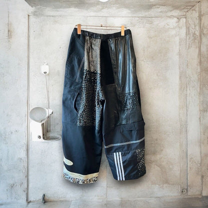kimono rebuild pants 有明ガーデンrecollect店 着物 パンツ イージーパンツ 再構築 リメイク remake 黒留袖 kp0001