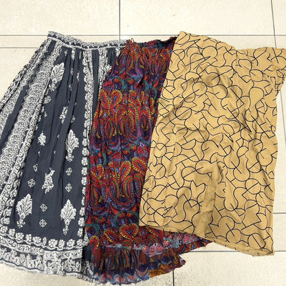 訳アリ古着MIX 春夏物 350kg カゴ台車2台分 リメイク素材用まとめ売り｜レディース 業販向け【OLD FLIP】