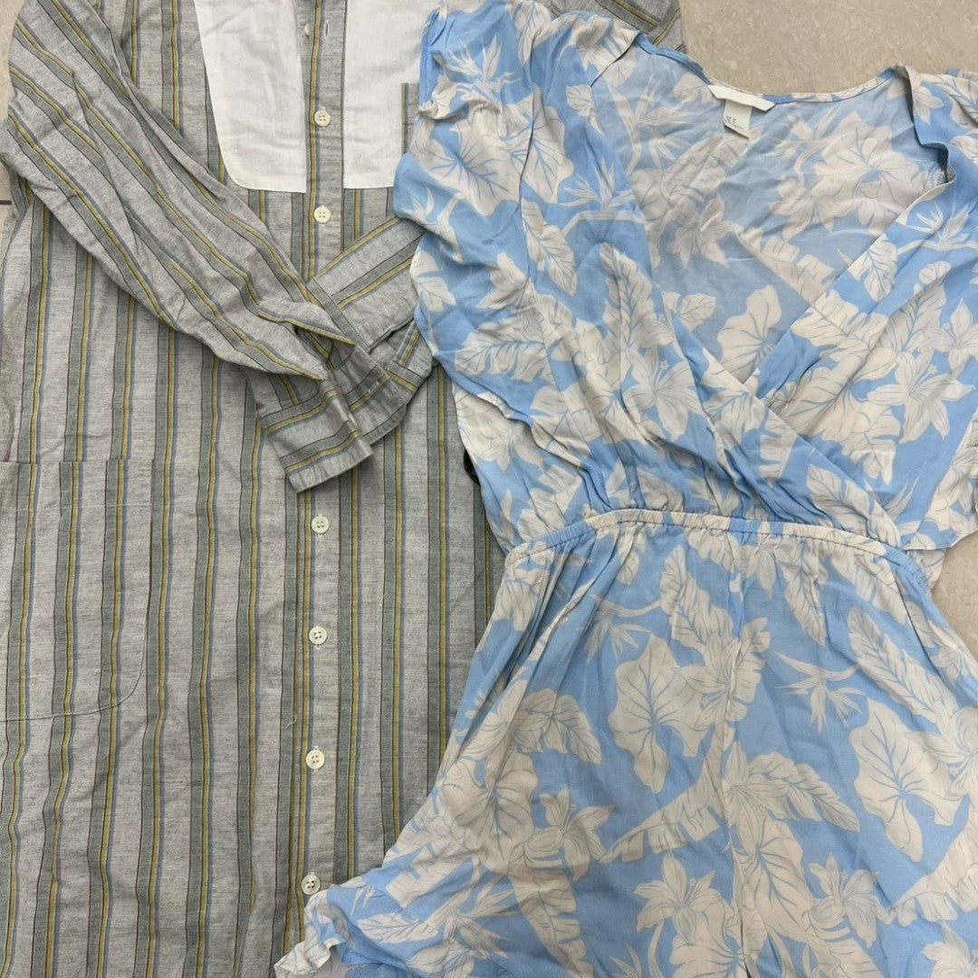 訳アリ古着MIX 春夏物 350kg カゴ台車2台分 リメイク素材用まとめ売り｜レディース 業販向け【OLD FLIP】