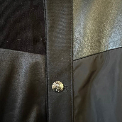 ジャケット メンズ レディース ユニセックス リメイク 再構築 rebuild jacket by Ao Miyasaka コラボ 黒 ブラック ペイント コーチジャケット recollect有明ガーデン店