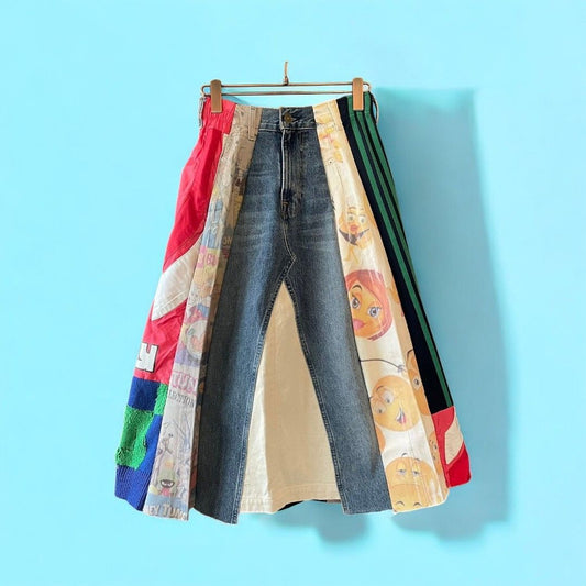 Crazy Retro Skirt 有明ガーデンrecollect店 スカート セットアップ リメイク remake 再構築 CRS0004