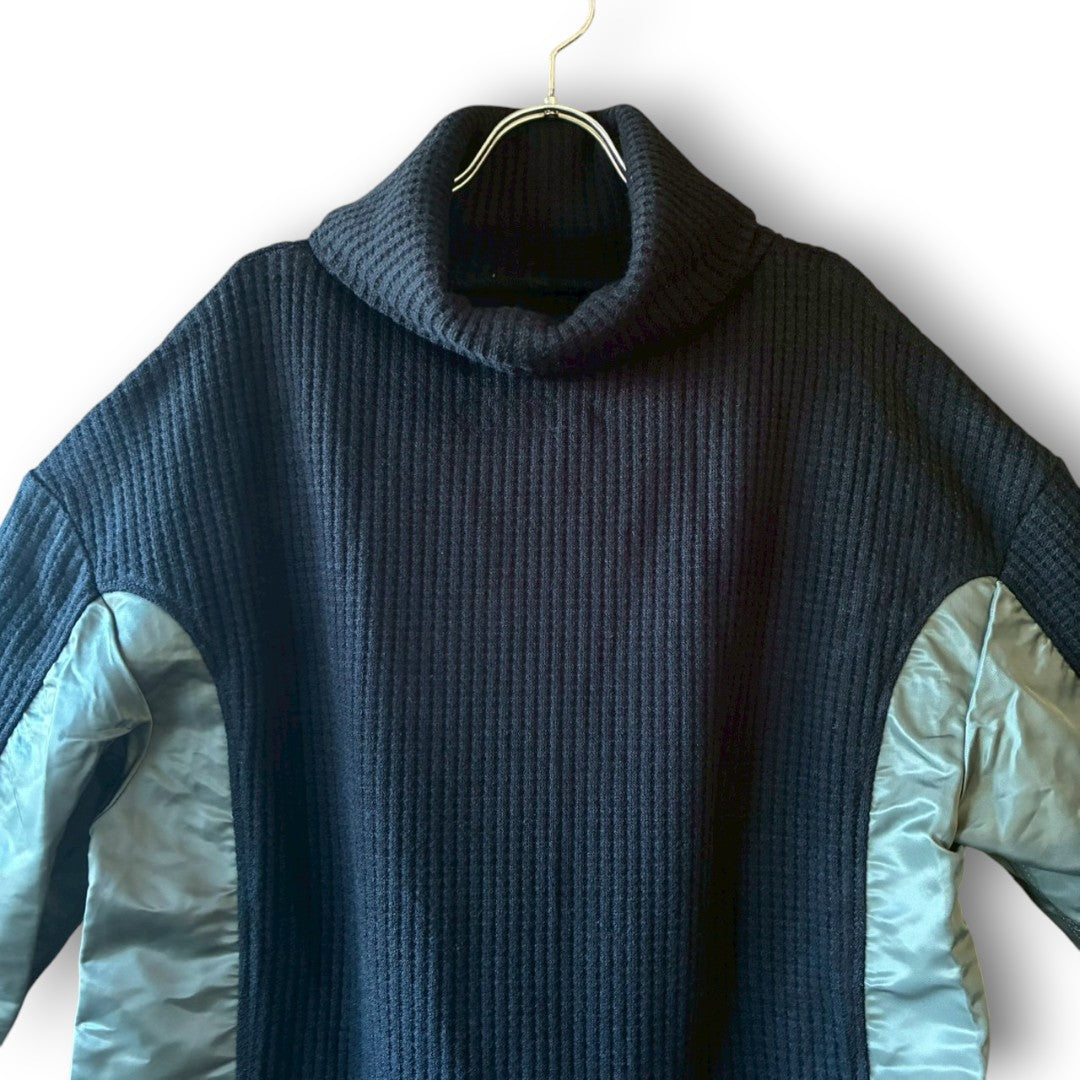 Remade Wide Turtleneck Knit | Reconstructed Knit | Unisex | One-of-a-Kind | OLD FLIP