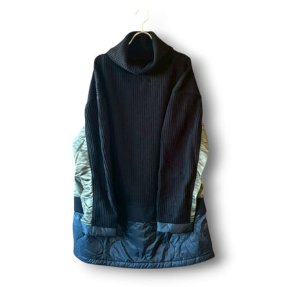 Remade Wide Turtleneck Knit | Reconstructed Knit | Unisex | One-of-a-Kind | OLD FLIP