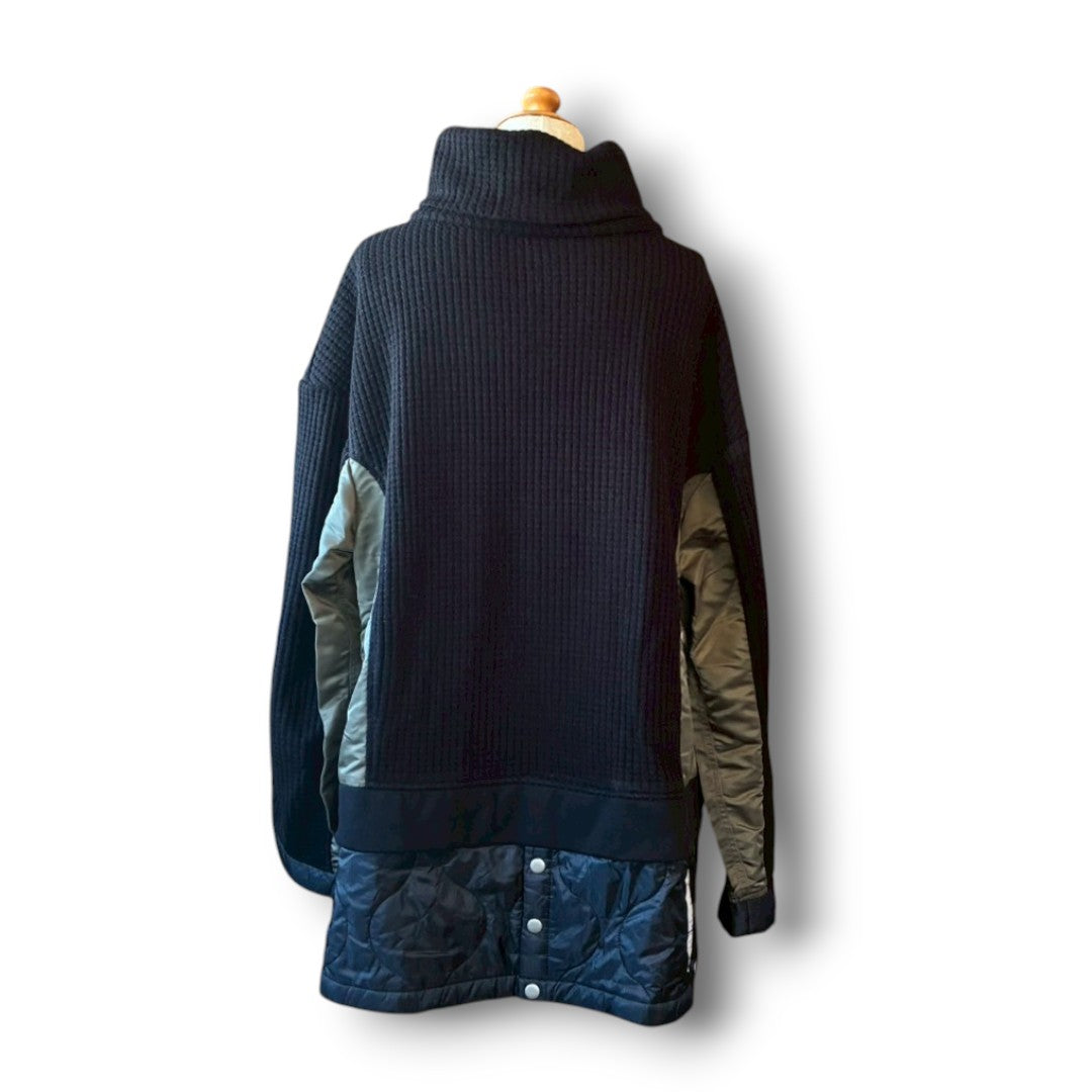 Remade Wide Turtleneck Knit | Reconstructed Knit | Unisex | One-of-a-Kind | OLD FLIP