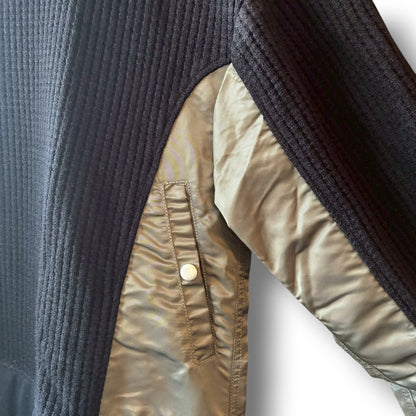 Remade Wide Turtleneck Knit | Reconstructed Knit | Unisex | One-of-a-Kind | OLD FLIP