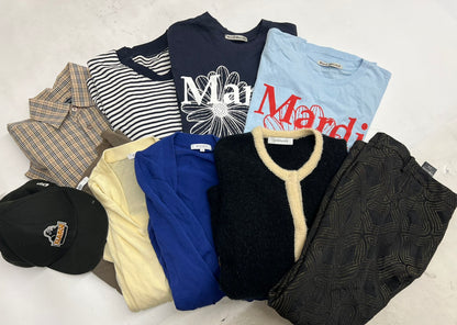 Unsorted Raw Stock Assortment Set 300kg | 80% Women's, 20% Men's, All Seasons, Shoes &amp; Accessories Included, For Wholesale Sales [OLD FLIP]