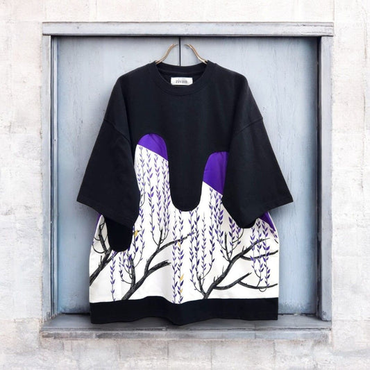 namiuchi kimono T-shirt 有明ガーデンrecollect店 着物 Tシャツ リメイク 再構築 remake オーバーサイズ knt0002