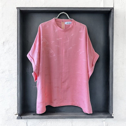 kimono blousse Ariake Garden Recollect store Kimono blouse shirt reconstruction remake remake pullover pink