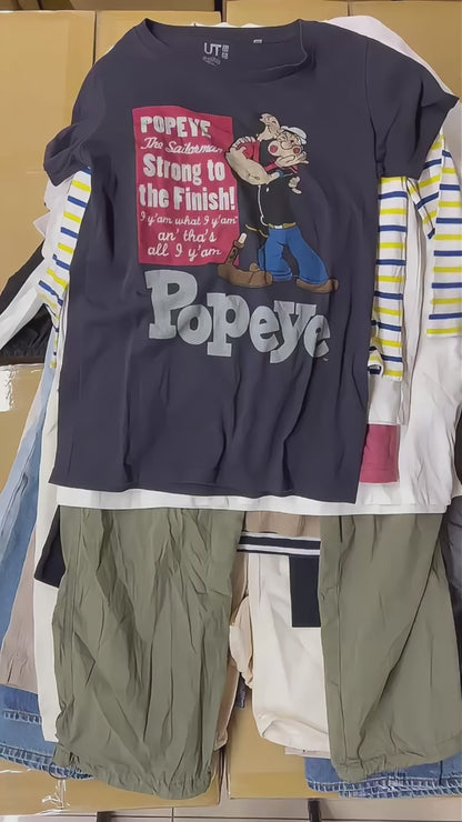 Bランク ユニクロ・GU レディース春夏アソート50着セット｜トップス・ボトムスMIX 古着卸・転売向け【OLD FLIP】