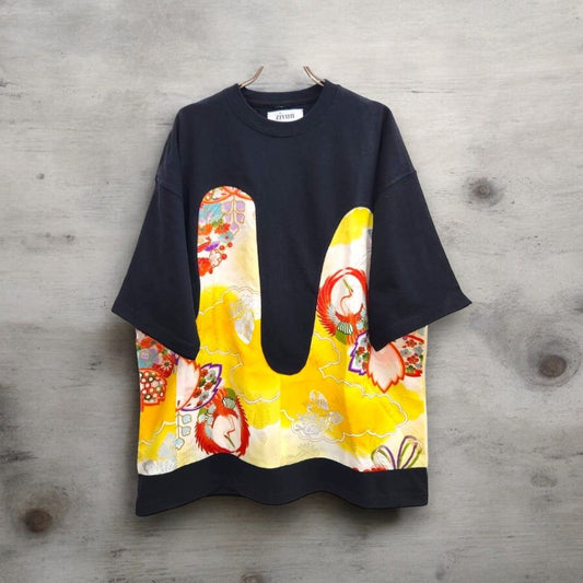 namiuchi kimono T-shirt 有明ガーデンrecollect店 着物 Tシャツ リメイク 再構築 remake オーバーサイズ knt0006