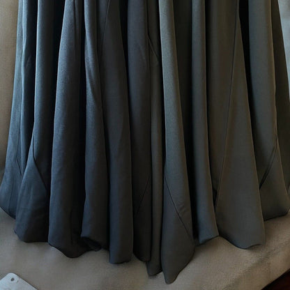 ロングスカート レディース  リメイク 着物 黒留袖 黒 ブラック kimono balloon skirt バルーンスカート recollect有明ガーデン店
