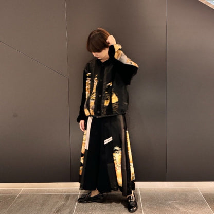 kimono rebuild jacket 有明ガーデンrecollect店 着物 レザー ジャケット 再構築 リメイク remake
