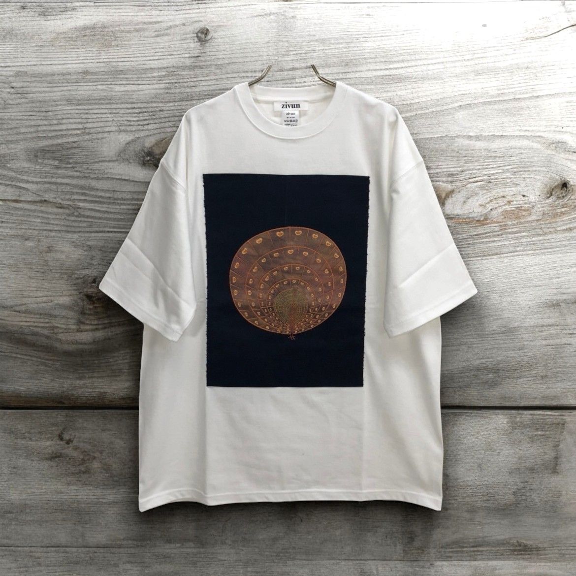 NOBE-3 T-shirt Ariake Garden Recollect store Kimono Obi T-shirt remake oversized NB0008